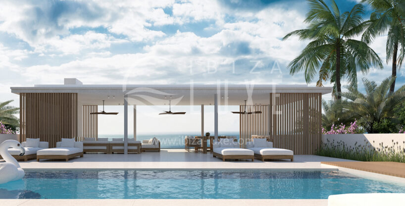 Villa de luxe avec piscine et vue mer en 1ère ligne de mer